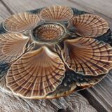 Sarreguemines oyster plate