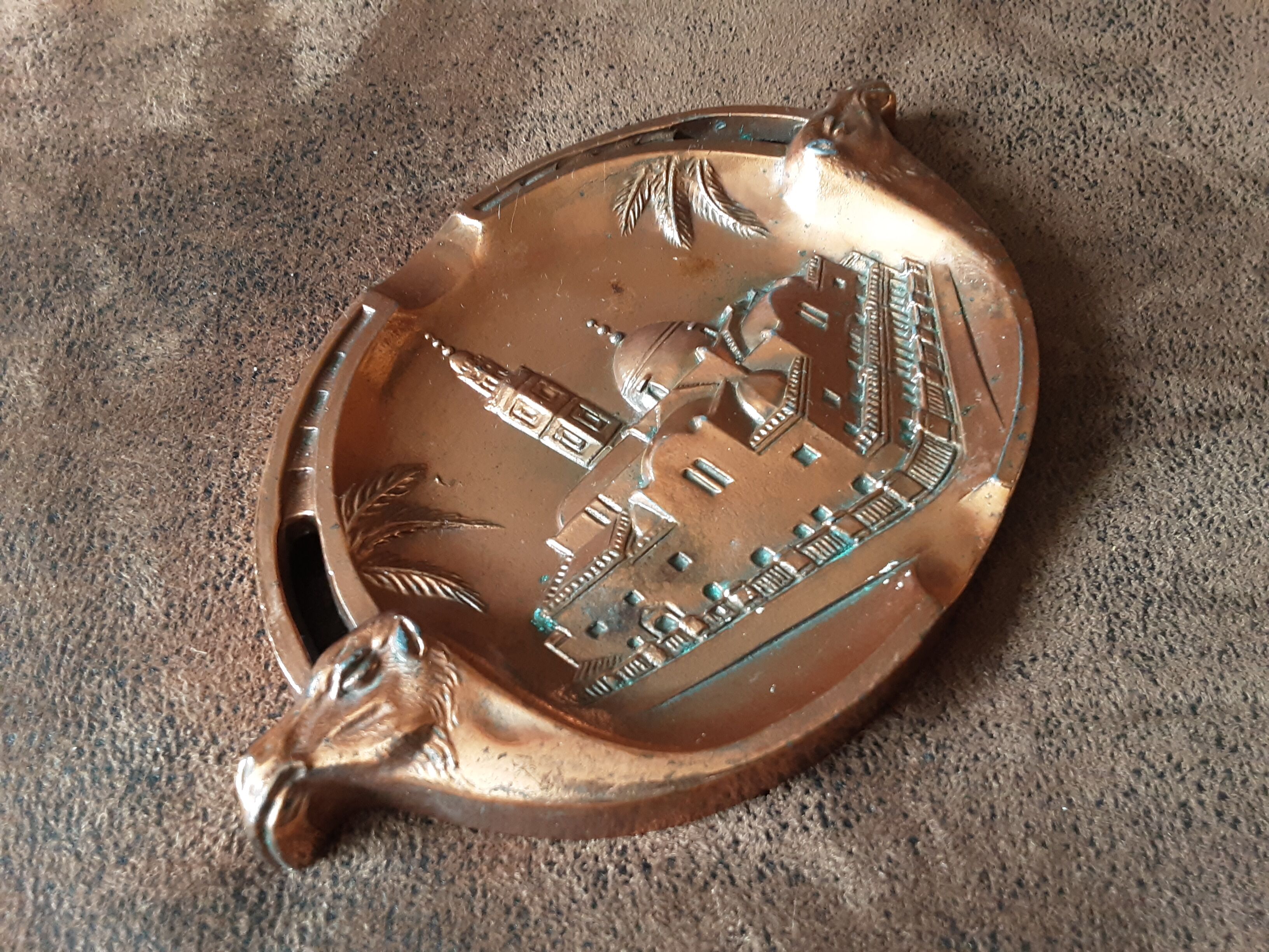Copper ashtray Algeria