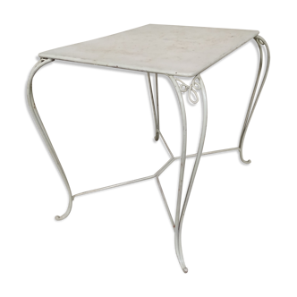 Metal garden table