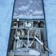 Complete cutlery in silver metal 62 pieces 12 place settings
