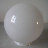 Old globe lampshade ball sphere glass lamp chandelier lighting fixture n°06/11B