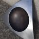 Cast aluminum ashtray or pocket emptier