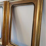 Pair of gilded wooden frames