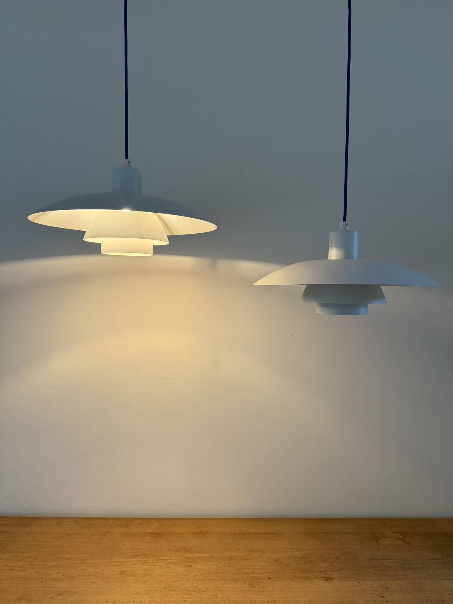 Vintage set of 2 Louis Poulsen PH4/3 - Poul Henningsen - PH4 lamp