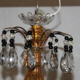 Chandelier with pendants 8 light arms