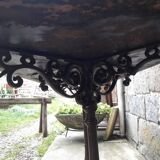 Bistro table marble top 145.5 cm