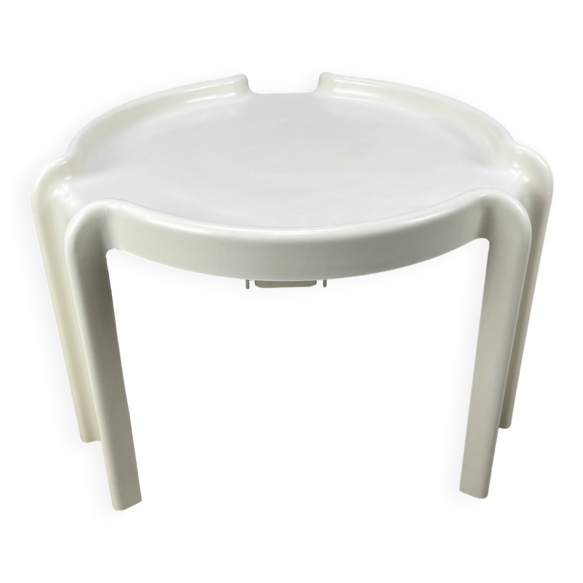 Giotto Stoppino side table, Kartell, 70s, space age style