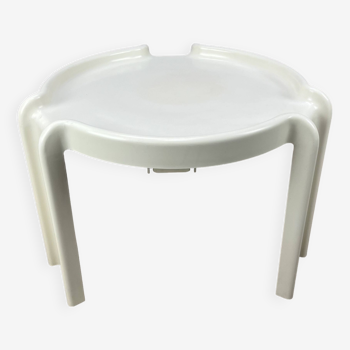 Table d'appoint Giotto Stoppino, Kartell, années 70, style space age