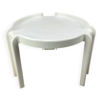 Table d'appoint Giotto Stoppino, Kartell, années 70, style space age