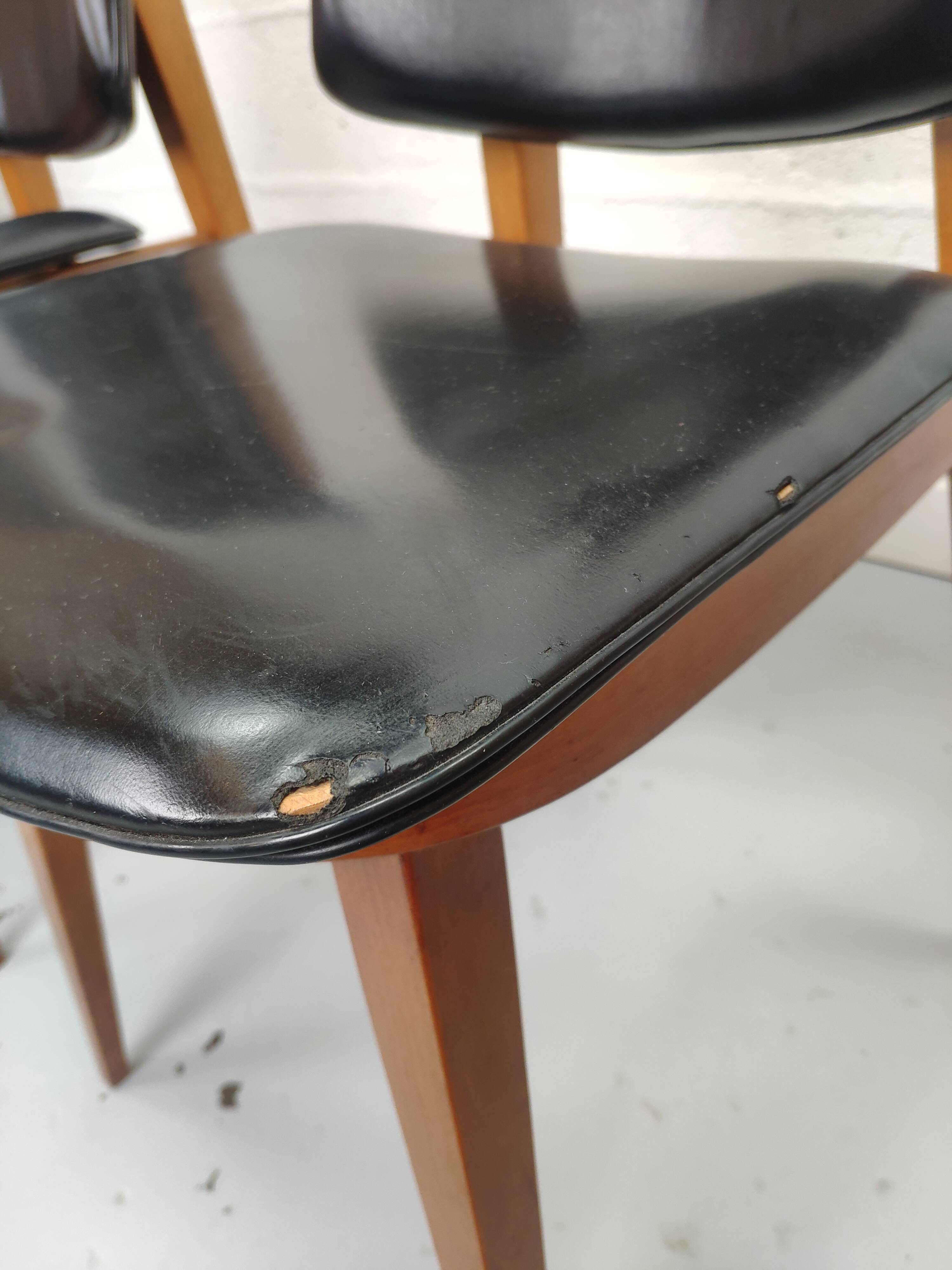 Ensemble de 4 chaises scandinaves