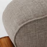 Set of 2 Art Deco Armchairs in Walnut Veneer, France 1930s