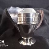 Art Deco silver-plated coffee and tea service, stamped.