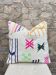 Handmade Berber wool cushion: Moroccan Kilim cushion (45x45cm)