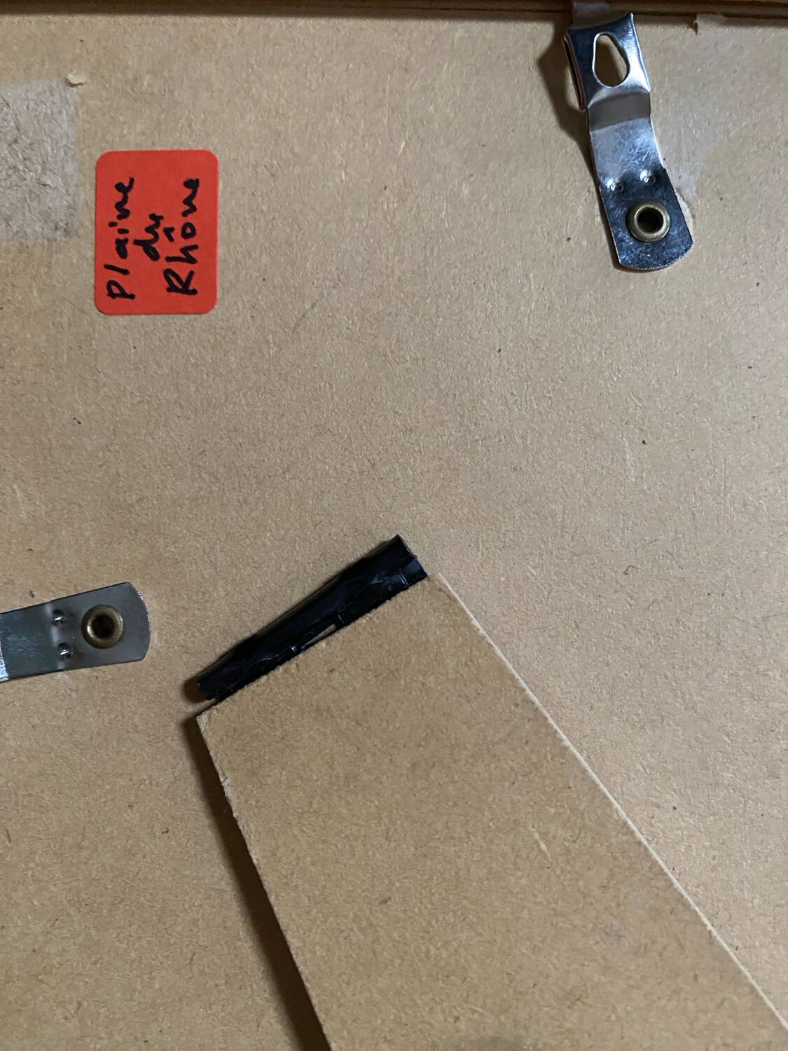 Signed watercolor dated 1894 landscape