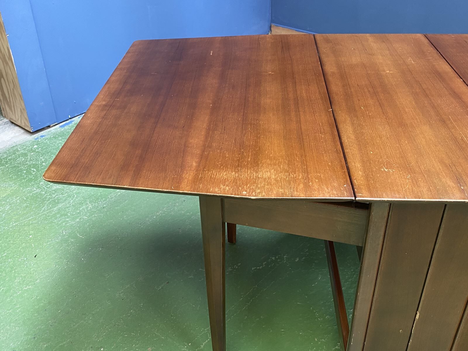 English folding table from the 70s