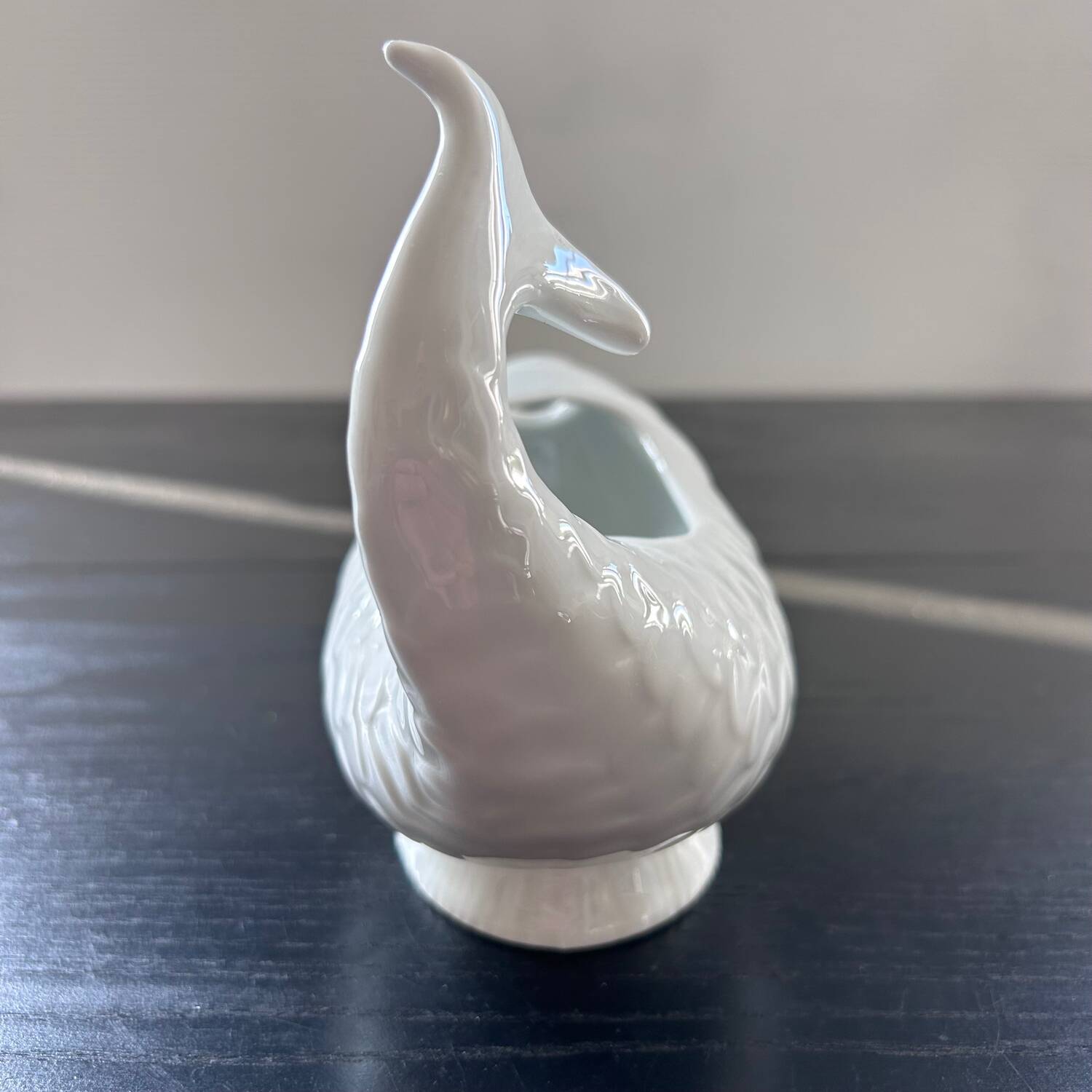 Porcelain fish sauceboat