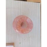 Glass vase signed "La Rochère"