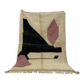 Tapis en laine pure fait main artisanale d’atlas taille 200x300 cm