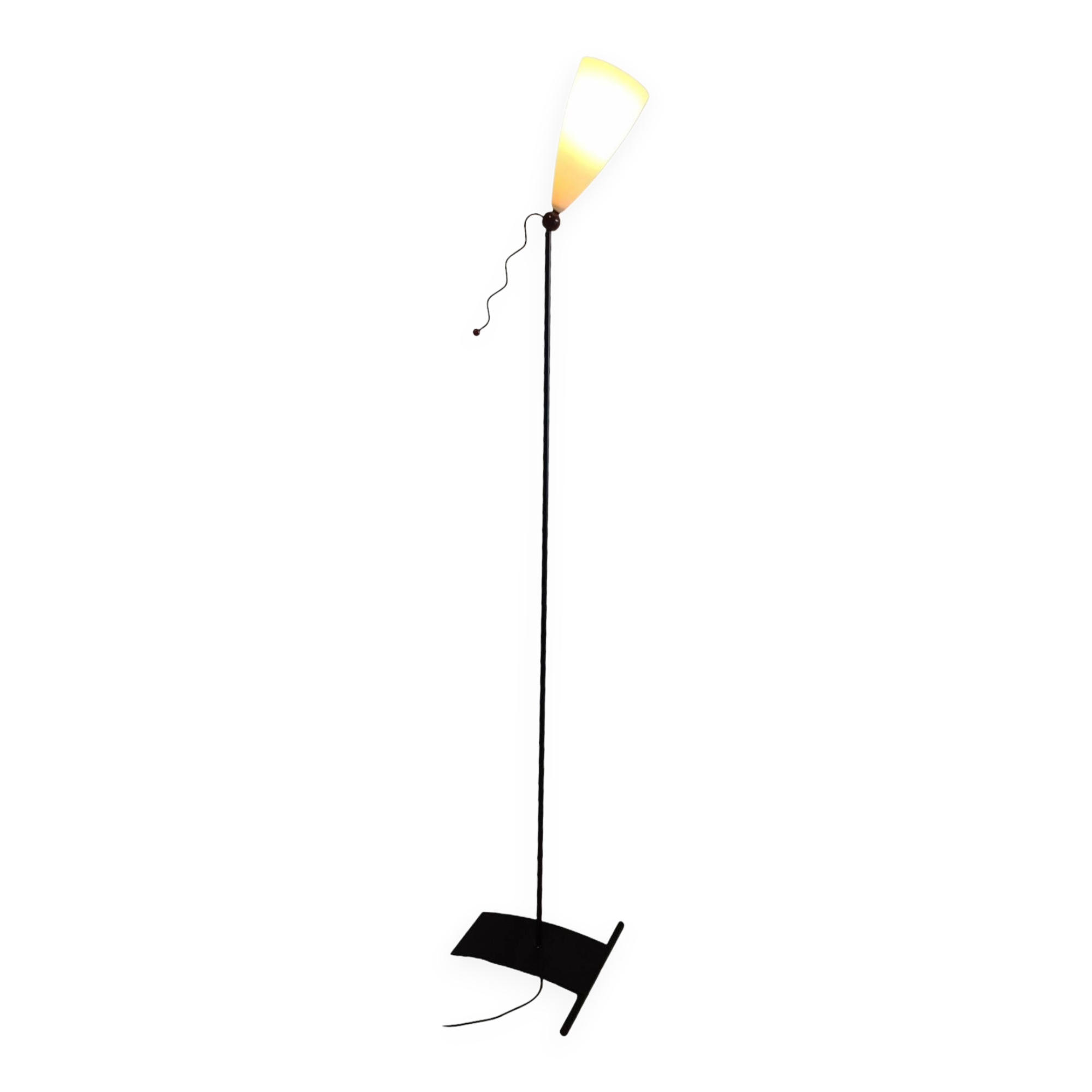 Postmodern 180 cm floorlamp 1990s dutch design herda
