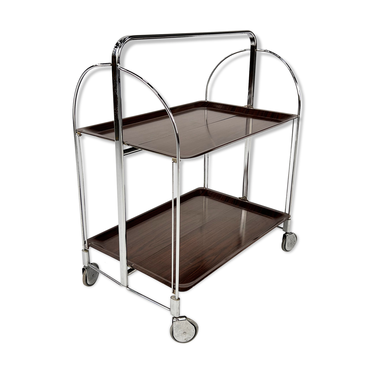 Vintage serving trolley, 1950s
