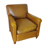 Cognac club armchair