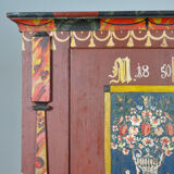 German wedding cabinet, dated 1850