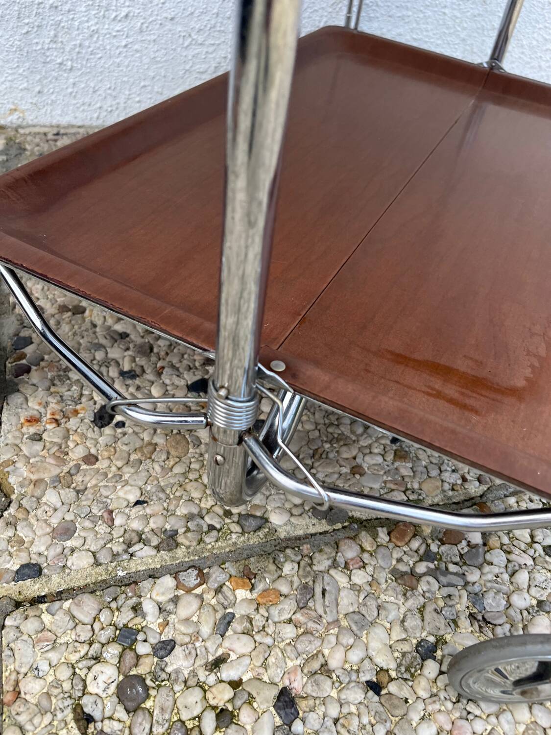 Vintage folding trolley