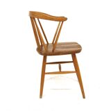 Set of 3 Scandinavian "Pinnstolar" chairs, Nesto, Nässjö, Sweden, 1960