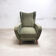 Green reclining armchair, 1950s