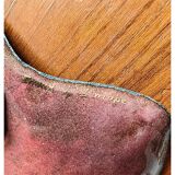 Vide-poche en émail sur cuivre, signé Emaux 4 Limoges, années 60