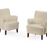 Pair of danish lounge chairs