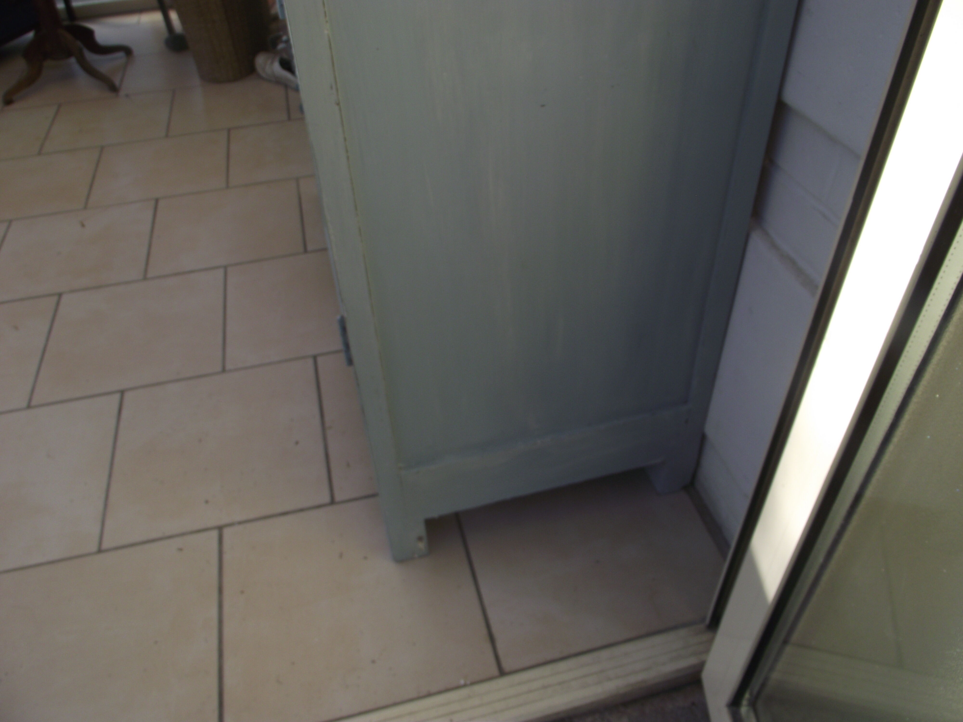 Parisian sideboard in painted fir