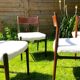 5 Danish chairs by Arne Vodder model 418 teak