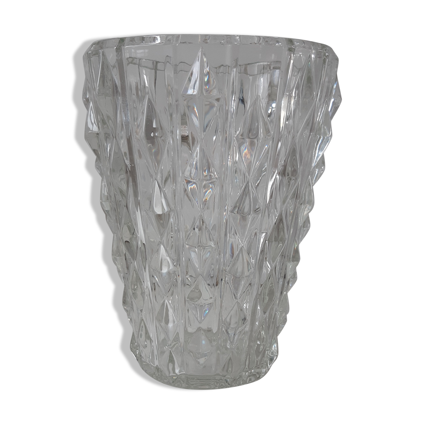 Crystal vase 50s