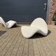 Artifort tongue f577 pierre paulin en beige bouclé in new condition!!