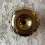 Brass cellar rat candlestick