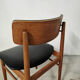 Chaise danoise en teck du fabriquant Sax, 1960