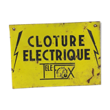Plaque émaillée