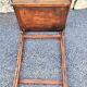 Old Desk, Foldable School Table with its porcelain inkwell
