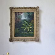 Framed oil painting "forest"