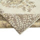Turkish hand-knotted wool 1970s beige carpet 178 cm x 275 cm