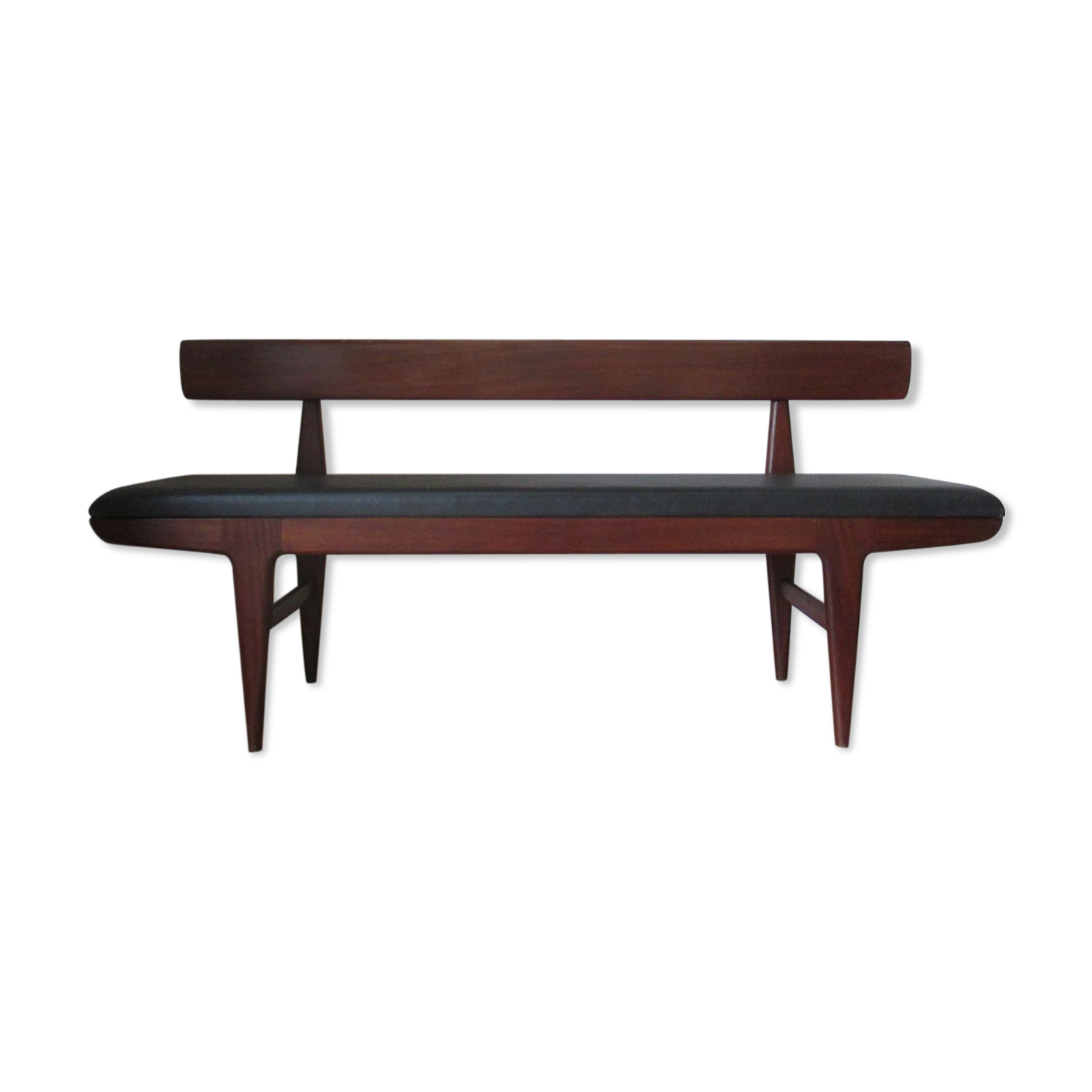Scandinavian teak bench