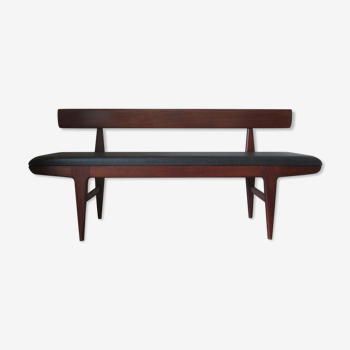 Scandinavian teak bench