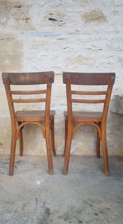 Set of 2 chairs bistrot baumann