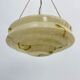 Art deco glass hanging lamp, 1950s