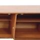 Vintage Scandinavian sideboard, Sleigh sideboard