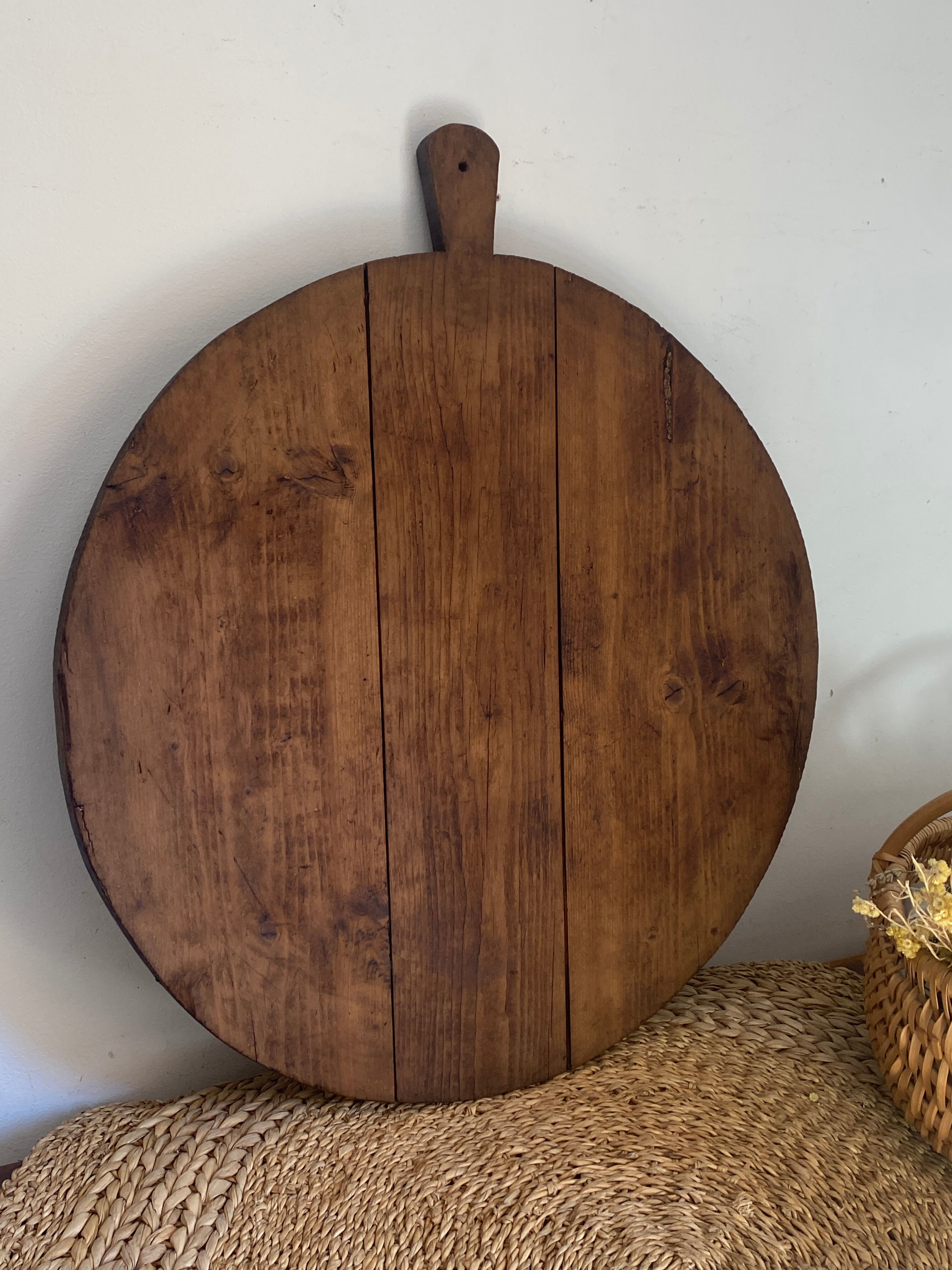 Rustic wooden serving board