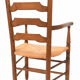 Fauteuil provençal paillé