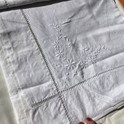 Drap 2 places monogramme MC