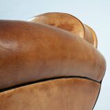 Pair of Bart van Bekhoven club lounge chairs, The Netherlands 1990s